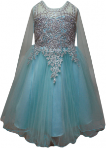 GIRLS DRESSY DRESS (0515748) AQUARIUS